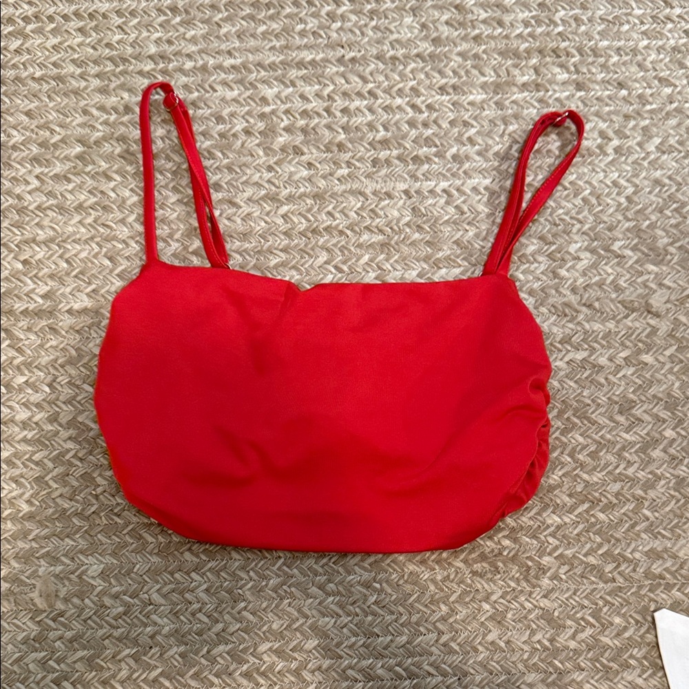 Red Spaghetti Strap Top